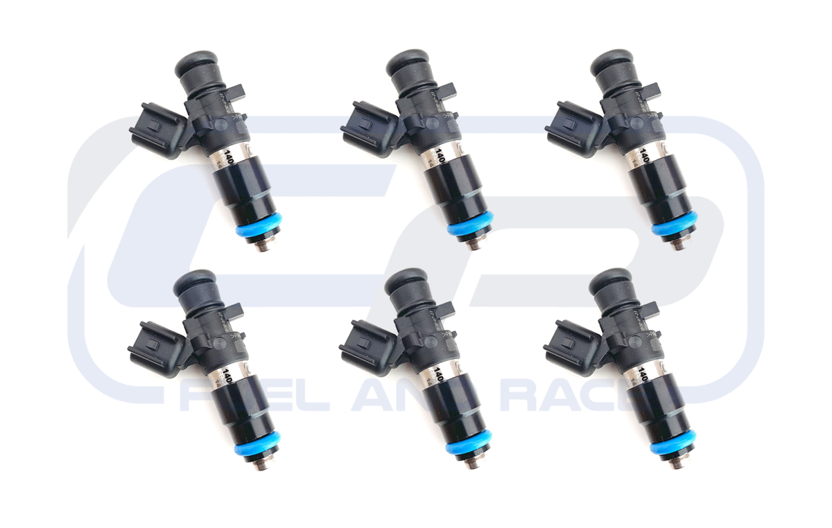 Audi B5 S4 2.7TT - 6x 1400cc BOSCH EV14 Fuel Injectors - USCAR Connector