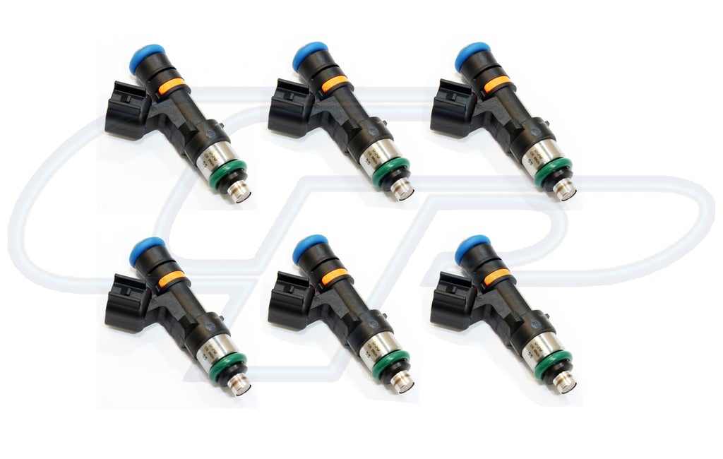 Nissan - SKYLINE R33 GTS-T (14mm) - 6x 550cc BOSCH EV14 Fuel Injectors - USCAR Connector (Radium Rail)