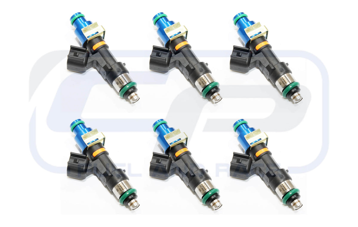 Toyota - SUPRA 2JZ-GTE 11mm - 6x 1000cc BOSCH EV14 Fuel Injectors - USCAR Connector