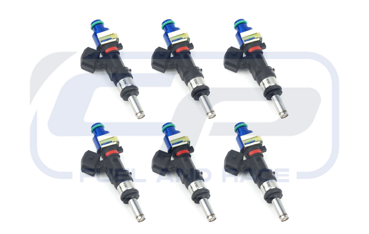 6 x 550cc Fuel Injectors for Toyota Supra Soarer Chaser 1JZ / 2JZ GTE Top Feed
