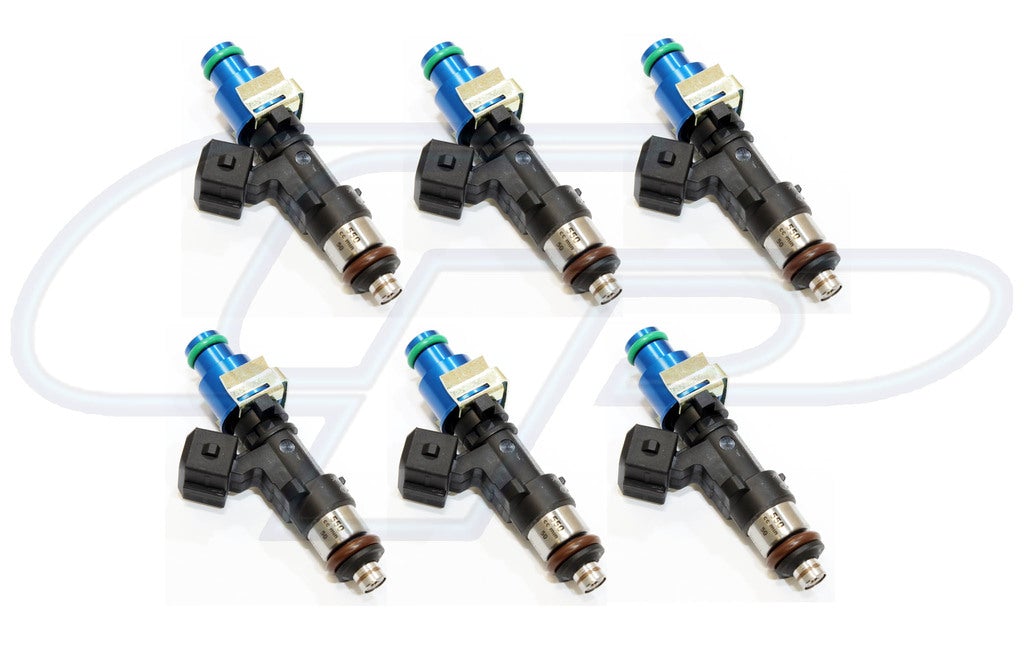 Toyota - 1JZ NON VVT-i 11mm - 6x 550cc BOSCH EV14 Fuel Injectors - EV1 Connector