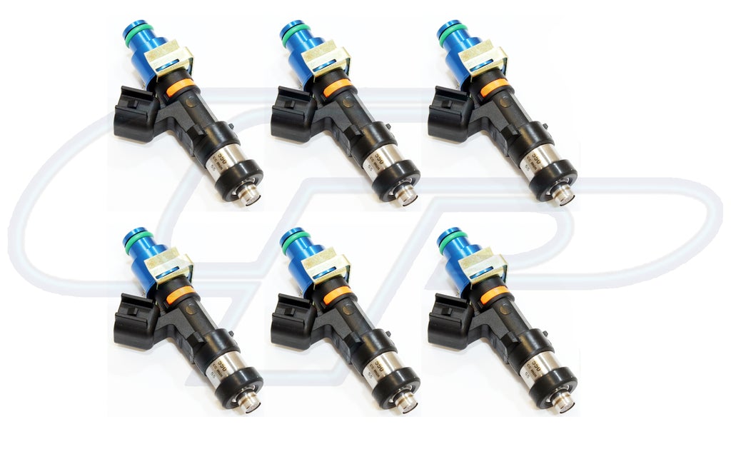 Toyota - 7M-GE and 2JZ-GE - 6x 550cc BOSCH EV14 Fuel Injectors - USCAR Connector