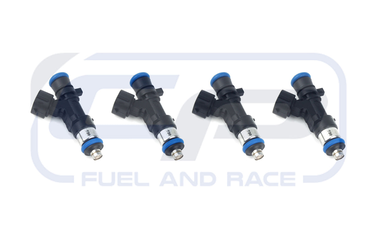 Audi - 1.8T TT S3 A3 A4 - 4x 730cc BOSCH EV14 Fuel Injectors - DENSO Connector