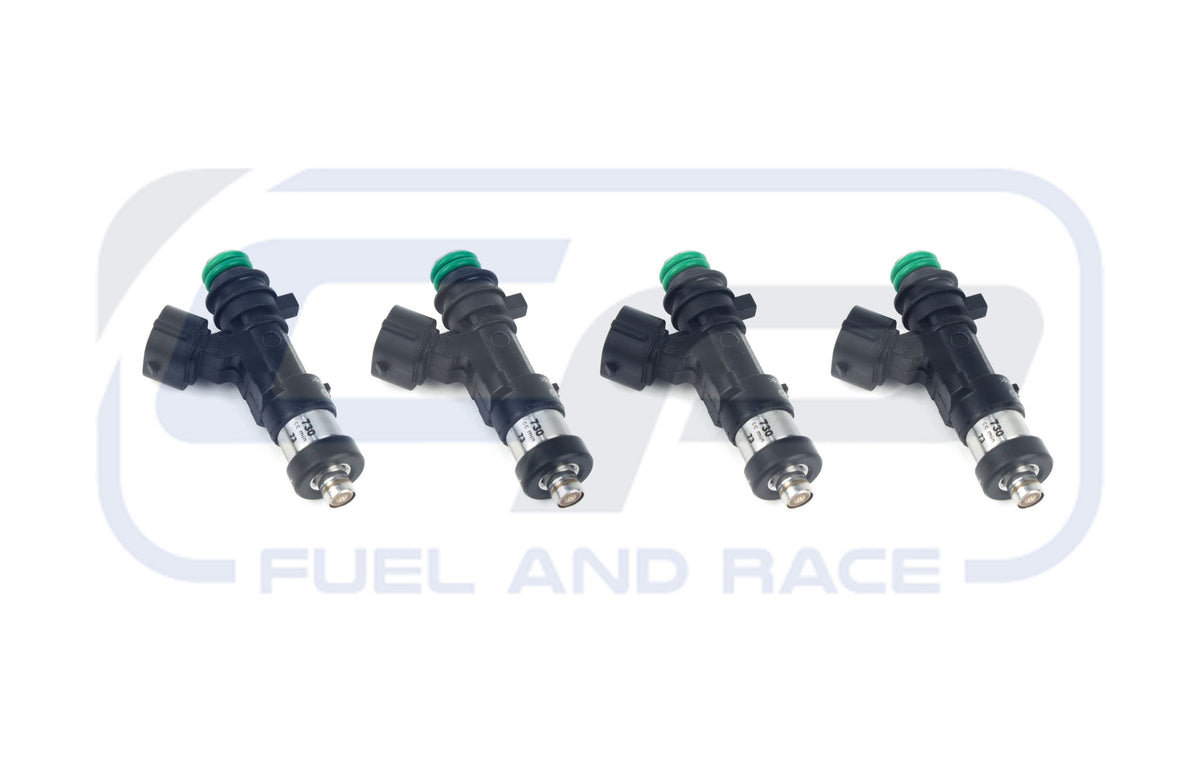 Subaru - WRX (02-14) / STi (07-17) - 4x 730cc BOSCH EV14 Fuel Injectors - DENSO Connector