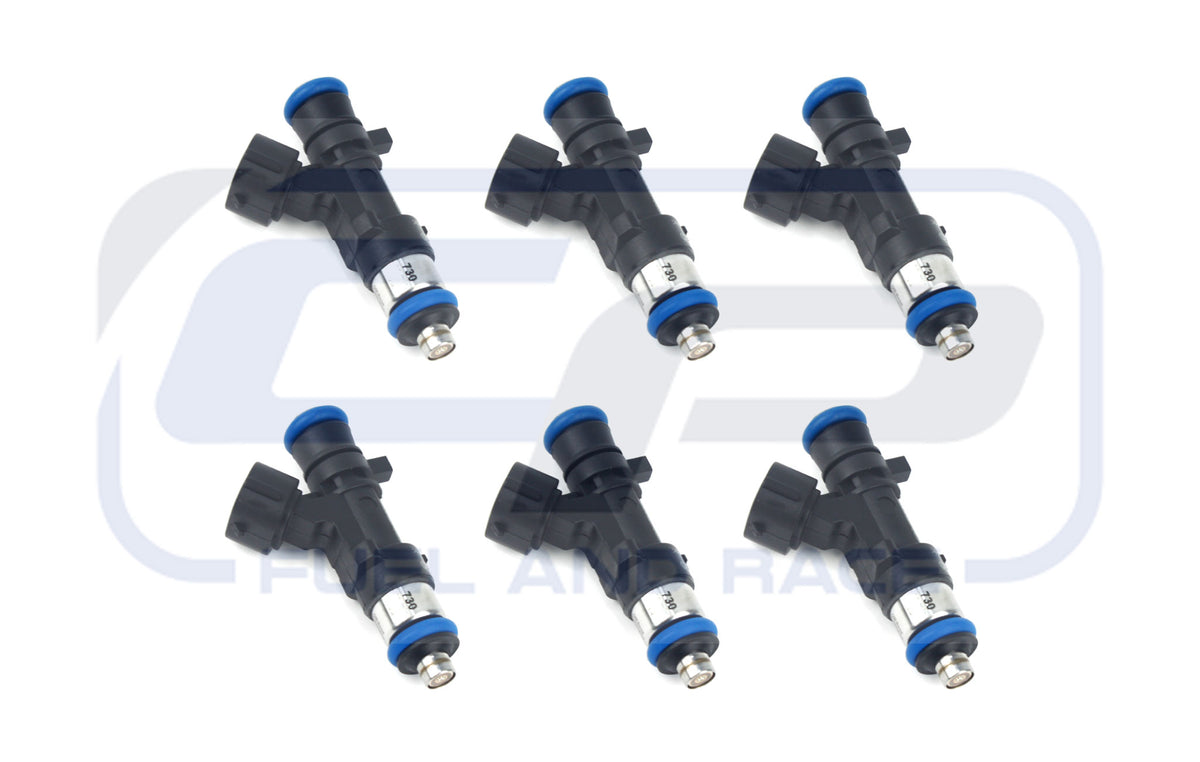 VW - R32 GOLF GTi 3.2L VR6 - 6x 730cc BOSCH EV14 Fuel Injectors - DENSO Connector