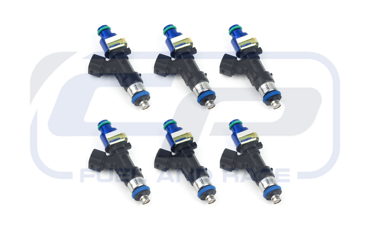 Toyota - SUPRA 2JZ-GTE 11mm - 6x 730cc BOSCH EV14 Fuel Injectors - DENSO Connector
