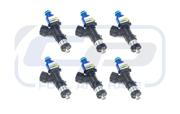 Injector Fu Nissan - SKYLINE R32 R33 R34 - 6x 730cc BOSCH EV14 Fuel Injectors - DE ...