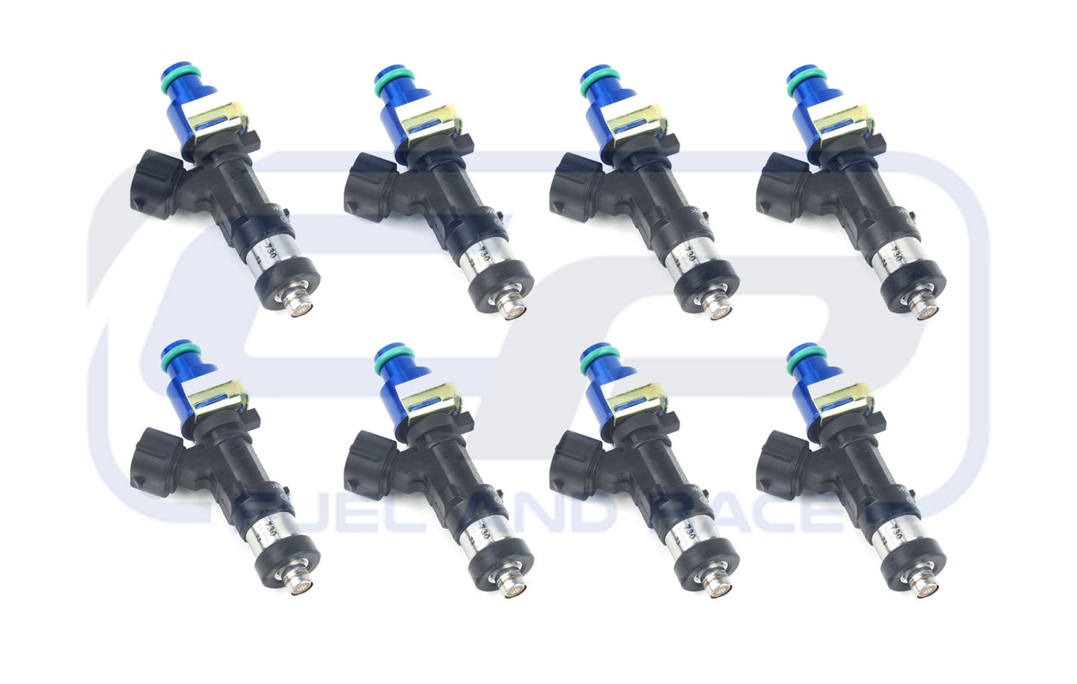 Lexus - 1UZ-FE - 8x 730cc BOSCH EV14 Fuel Injectors - DENSO Connector